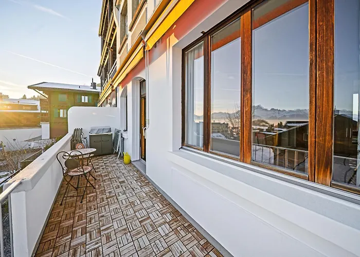 2 A 4 Personnes Au Centre Du Village Leysin