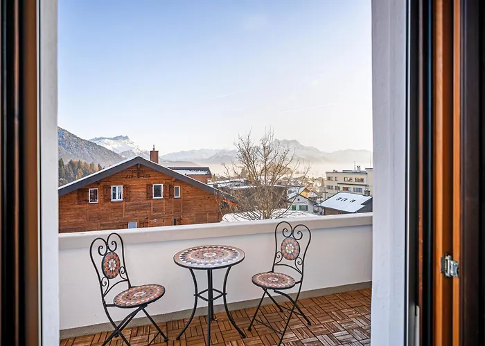 Appartement 2 A 4 Personnes Au Centre Du Village Leysin